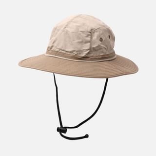 Sparktage-Plain Drawstring Sun Hat