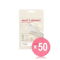 FRUDIA - Whats Wrong Help AC Clear Patch (x50) (Bulk Box)