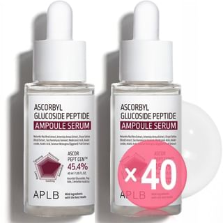 APLB - Ascorbyl Glucoside Peptide Ampoule Serum Set (x40) (Bulk Box)