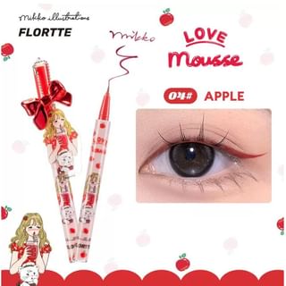 FLORTTE - PINK SERIES LIQUID EYELINER - 3 Colors