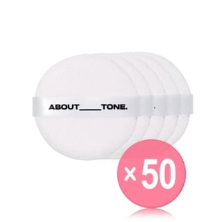 ABOUT_TONE - The Blur Finish Powder Puff Set (x50) (Bulk Box)