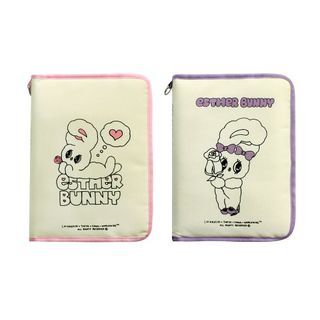 Iswas Esther Bunny Series Piped Tablet Pouch Yesstyle