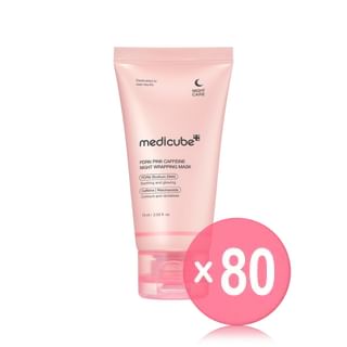 medicube - PDRN Pink Caffeine Night Wrapping Mask (x80) (Bulk Box)