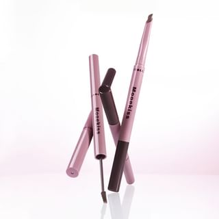 Mooekiss - Dual-Ended Slanted Tip Eyebrow Pencil & Cream - 4 Colors