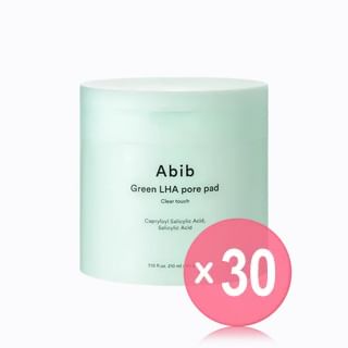 Abib - Green LHA Pore Pad Clear Touch (x30) (Bulk Box)