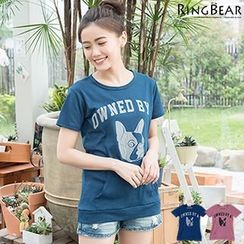 RingBear - Short Sleeve Printed T-Shirt