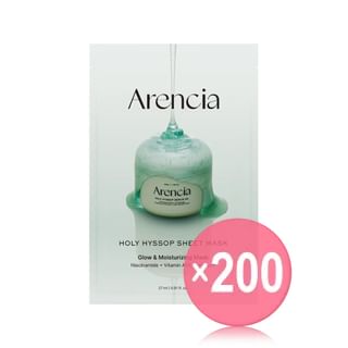Arencia - Holy Hyssop Sheet Mask (x200) (Bulk Box)