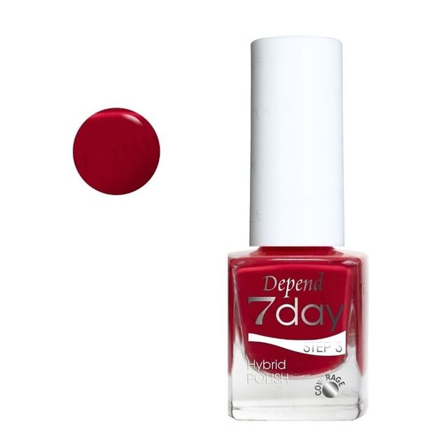 Depend Cosmetic-7day 仿Gel 甲快乾甲油 7279 石榴紅色-5ml