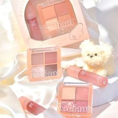 GOGO TALES - Lip Gloss Eyeshadow Palette Set - 3 Type