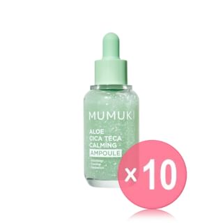 MUMUKI - Aloe Cica Teca Calming Ampoule (x10) (Bulk Box)