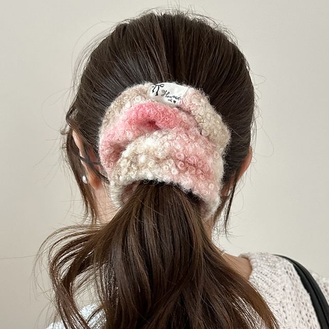 Sesori-Color Block Hair Scrunchie