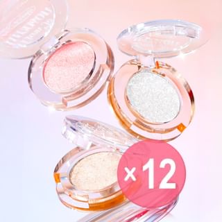 xixi - Silver Moon Highlighter - 5 Colors (x12) (Bulk Box)