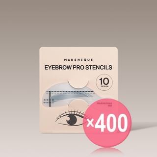 MARSHIQUE - Eyebrow Pro Drawing Guide Set  (x400) (Bulk Box)