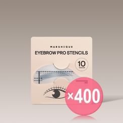 MARSHIQUE - Eyebrow Pro Drawing Guide Set  (x400) (Bulk Box)