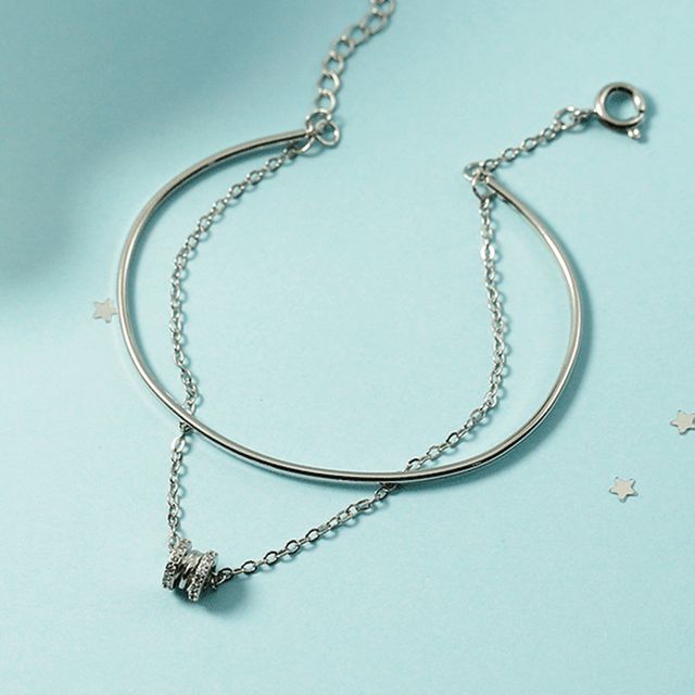 Forainer-Double Layer Bracelet