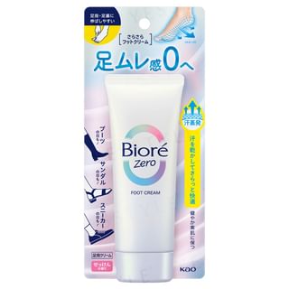Kao-Biore Zero Foot Cream - Crème pieds rafraîchissante anti-humidité