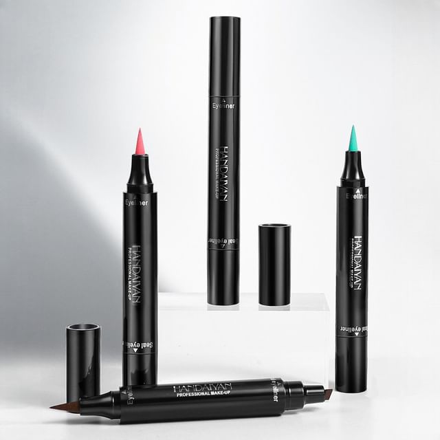 HANDAIYAN-Waterproof Long Lasting Double-Ended Seal Liquid Eyeliner - Flüssiger Eyeliner