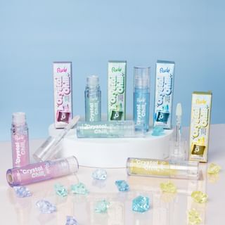 Rude Cosmetics - Crystal Chill Cooling Glitter Lip Gloss - 4 Colors