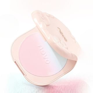 NOVO - Flower Series Velvet Matte Setting Pressed Powder - 4 Colors