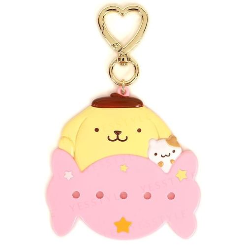 Sanrio pompom purin cinnamoroll 3D hand chain Phone Case For