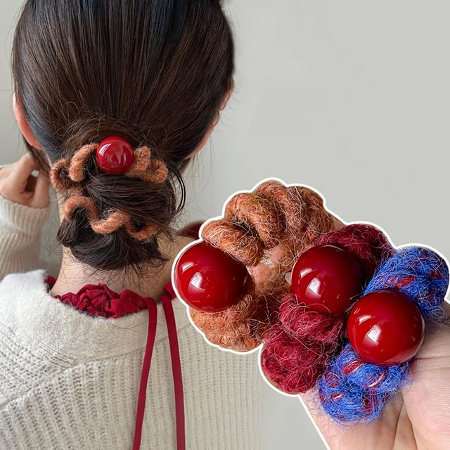 moliveny-Bead Coil Hair Tie