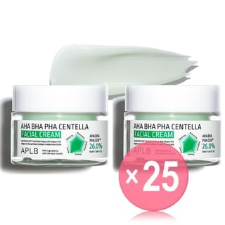 APLB - AHA BHA PHA Centella Facial Cream Set (x25) (Bulk Box)