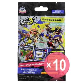 Bandai - Nintendo Splatoon 3 Bath Powder 10pcs Bundle Set