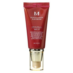 MISSHA - M Perfect Cover BB Cream SPF42 PA+++ (#27 Honey Beige) 50ml MISSHA - M Perfect Cover BB Cream SPF42 PA+++ (#27 Honey Beige) 50ml