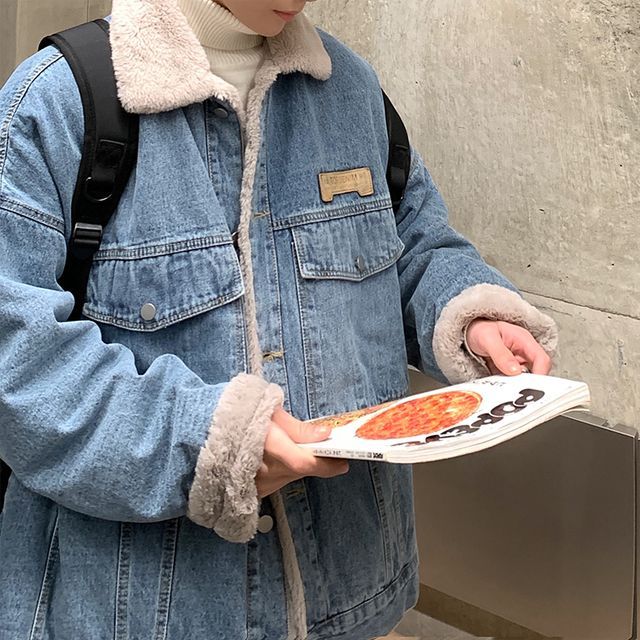 lee oversized denim jacket