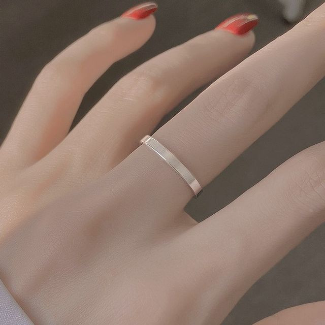 Parskletie-Sterling Silver Open Ring