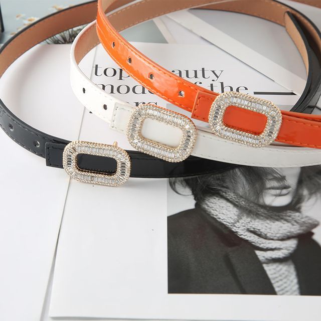Rofuka-Faux Leather Belt