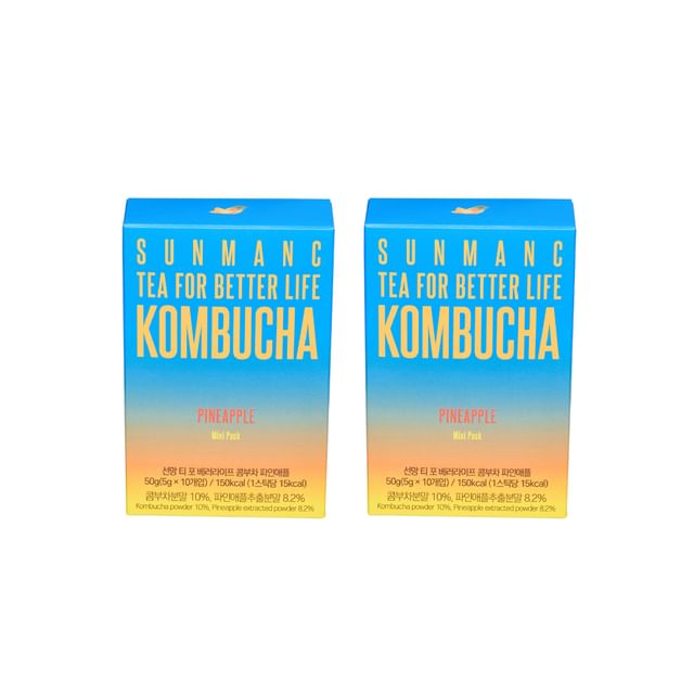SUNMANC-Tea For Better Life Kombucha Mini Pack Bundle Set - 6 Types