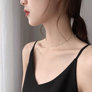 Kiren-Kunstperlen-Halsband