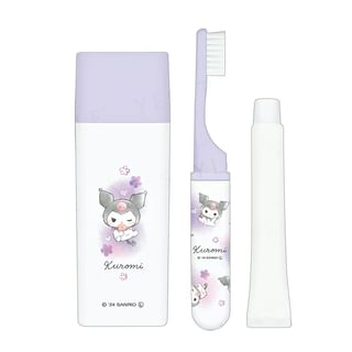 Kamio Japan - Sanrio Kuromi Square Toothbrushing Set