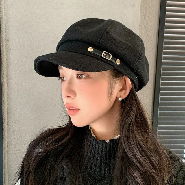 Nikifa - Twill Newsboy Cap | YesStyle