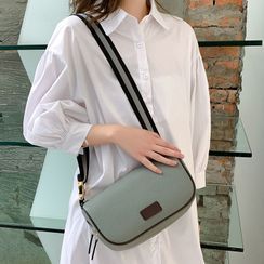 Milva - Genuine Leather Flap Crossbody Bag