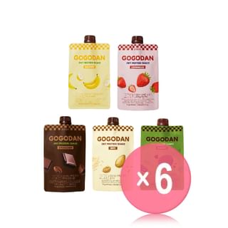 Dr.Liv - GOGODAN Diet Protein Shake Set - 5 types (x6) (Bulk Box)