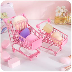 Momoi - Mini Shopping Cart Makeup Sponge Holder Momoi - Mini Shopping Cart Makeup Sponge Holder