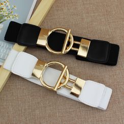 Coco Rush - Wide Elastic Belt with Buckle Coco Rush - Wide Elastic Belt with Buckle