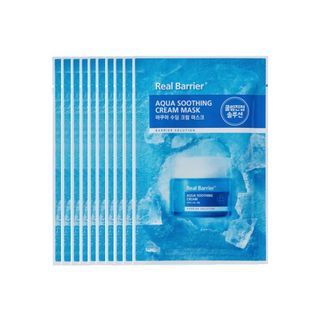 Real Barrier - Aqua Soothing Cream Mask Set