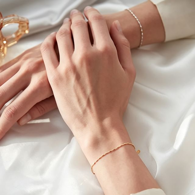 Parskletie-Bracelet en argent sterling