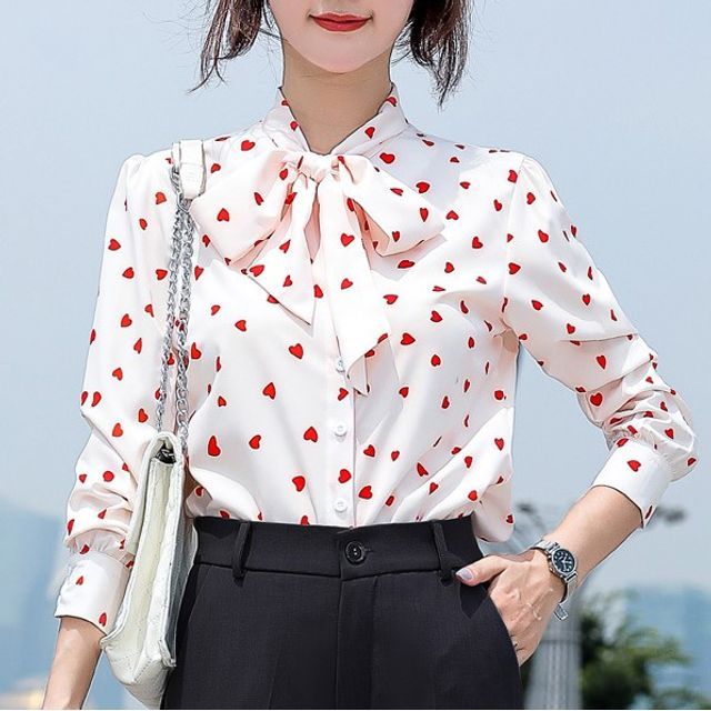 heart pattern shirt