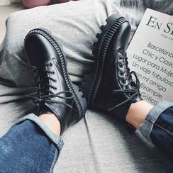 TATALON - Lace-Up Short Boots TATALON - Lace-Up Short Boots