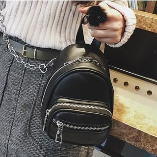 chain mini backpack