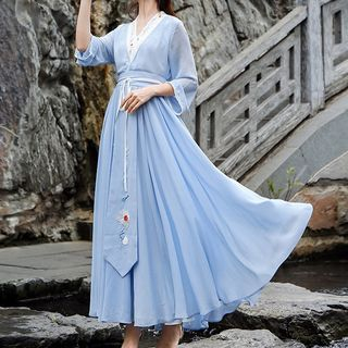 chinese maxi dress