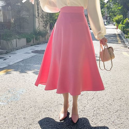 Swing skirt zipper sale