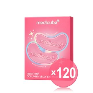 medicube - PDRN Pink Collagen Jelly Eye Mask 6 pairs (x120) (Bulk Box)
