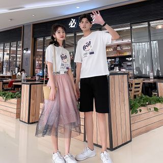 matching shirt and short set