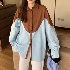 OUREA - Two Tone Shirt OUREA - Two Tone Shirt