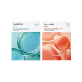 Centellian24 - Madeca Lab Glow Gel Mask Set 5 pcs - 2 Types